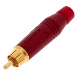 Amphenol ACPR RED RCA MALE επίχρυσο αρσενικό